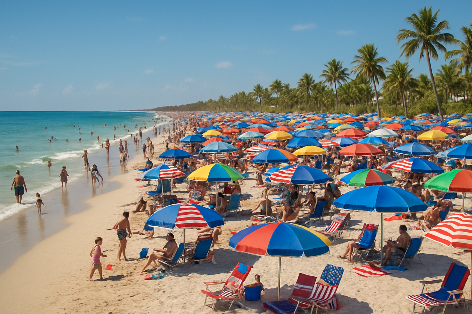 Central Florida Beaches Ready for Big July 4th Crowds