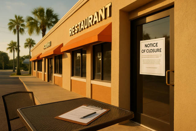 12 Central Florida Eateries Shut Down Last Week by Health Inspectors