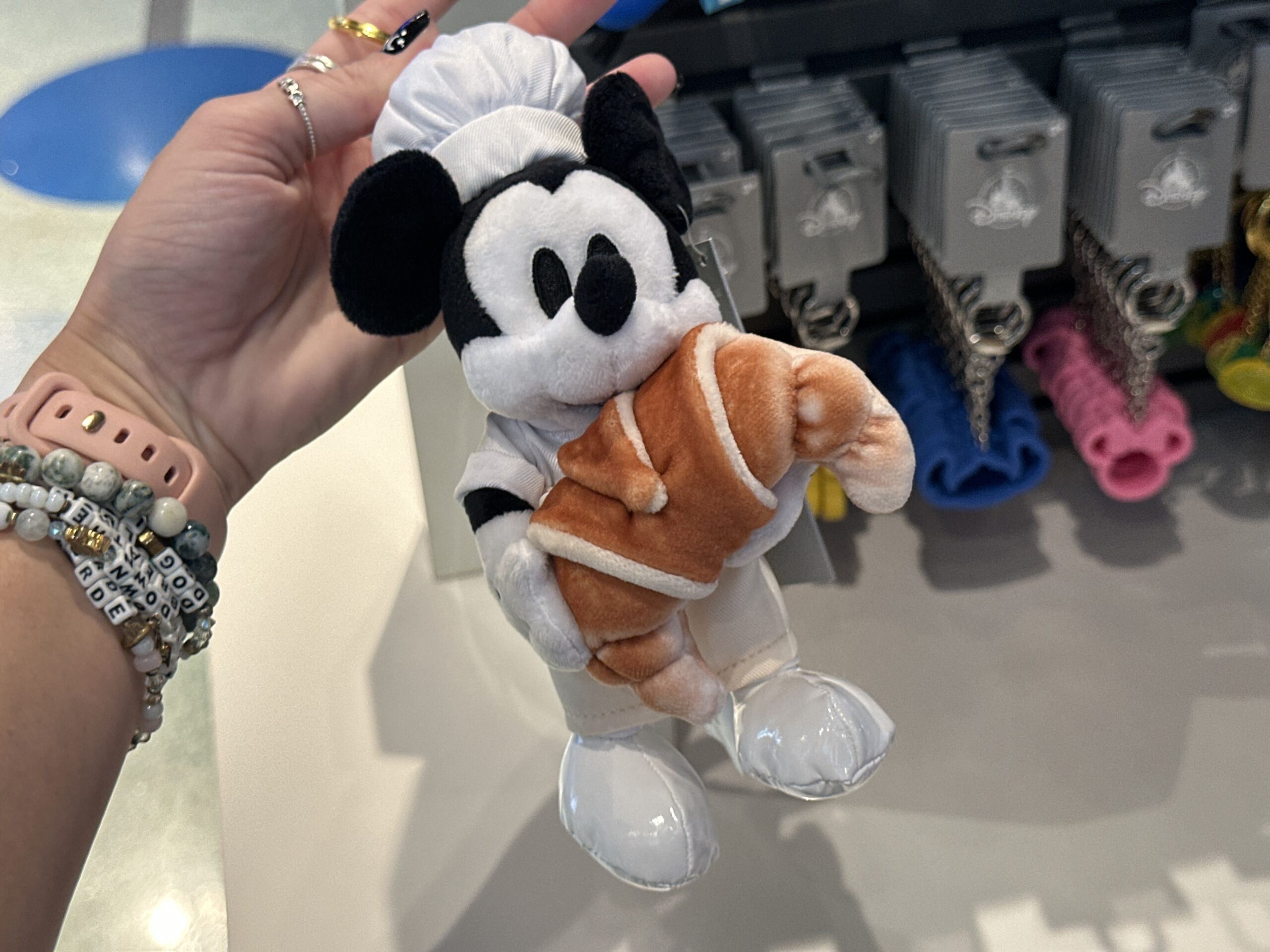 Chef Mickey & Friends Plush Keychains Land at Magic Kingdom