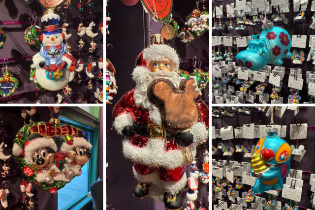 Holiday Ornaments from Christopher Radko Land at Disney Springs
