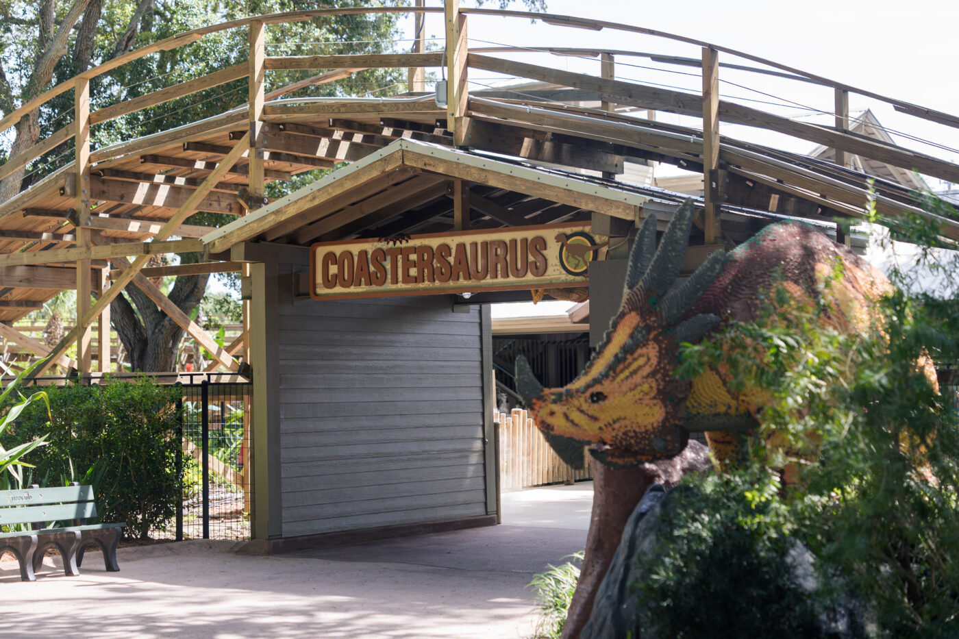 Coastersaurus Reopens at LEGOLAND as Florida's Last Wood Coaster
