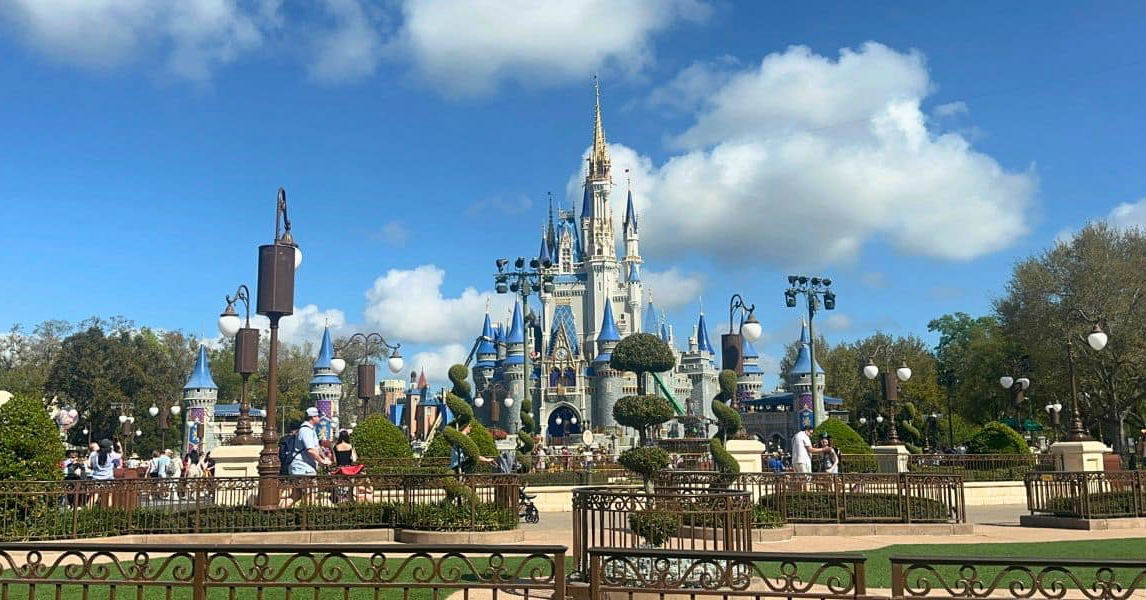 Walls Come Down Outside Magic Kingdom’s Crystal Palace