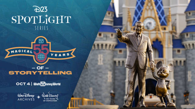 D23 Marks Walt Disney World's 55th With Special October Event