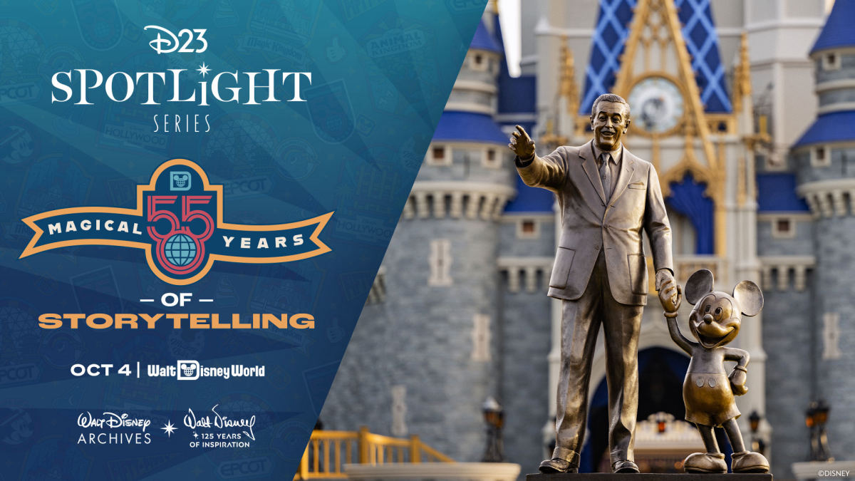 D23 Marks Walt Disney World's 55th With Special October Event