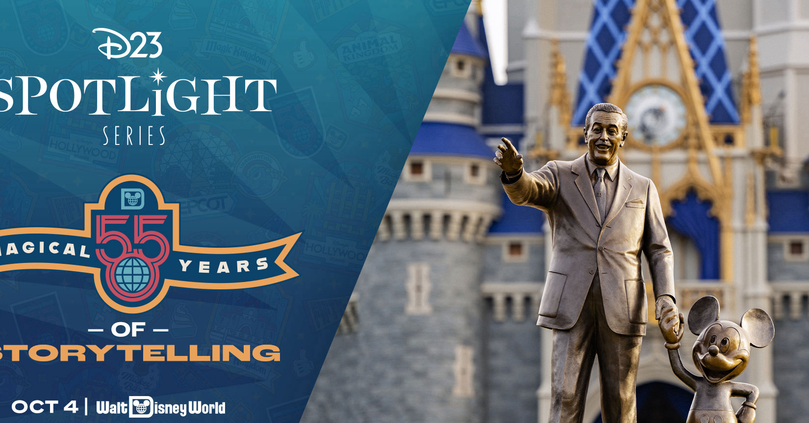 D23 Marks 55 Years of Walt Disney World This October