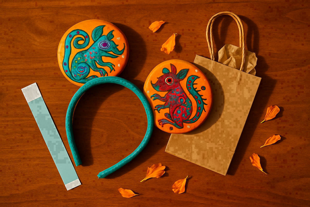 Dante Alebrije Ear Headband Spotted at EPCOT's Mexico Pavilion
