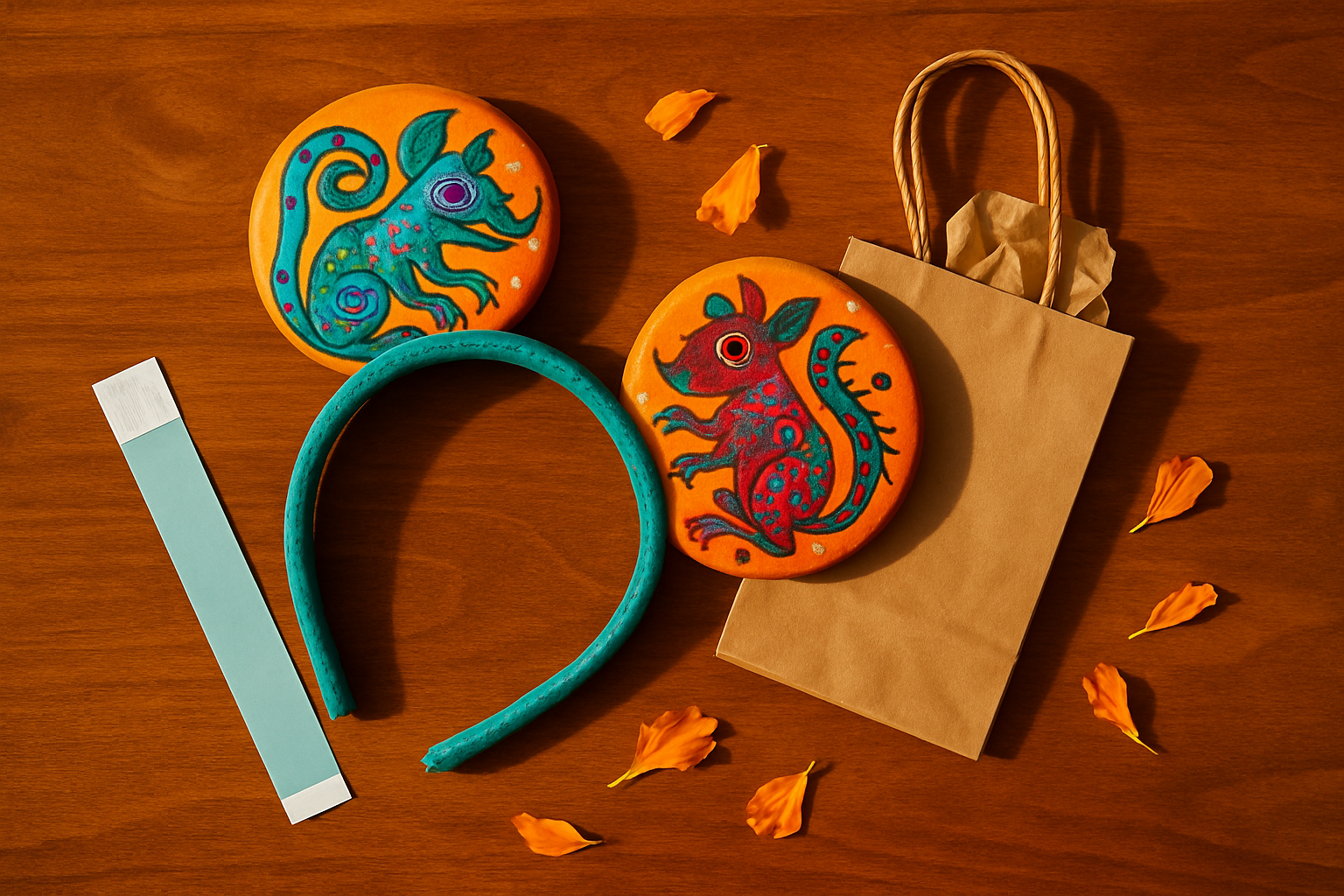 Dante Alebrije Ear Headband Spotted at EPCOT's Mexico Pavilion
