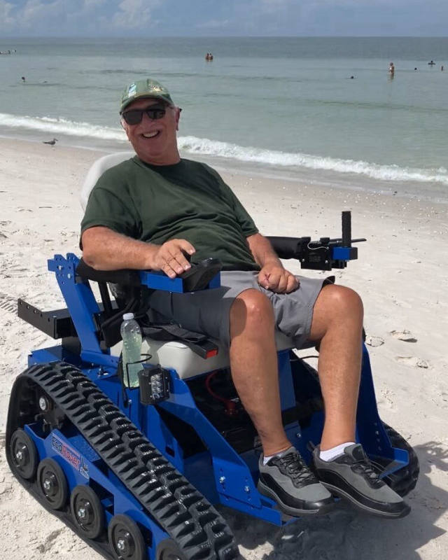 Electric Beach Chairs Open Up Florida's Shore to All