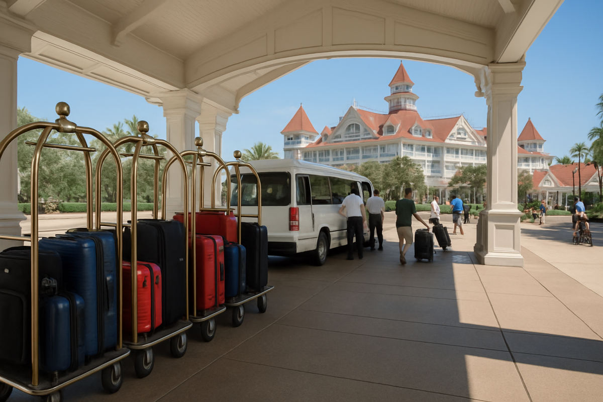 Disney Airport Luggage Transfer 2026: Hotels, Airlines & Rules