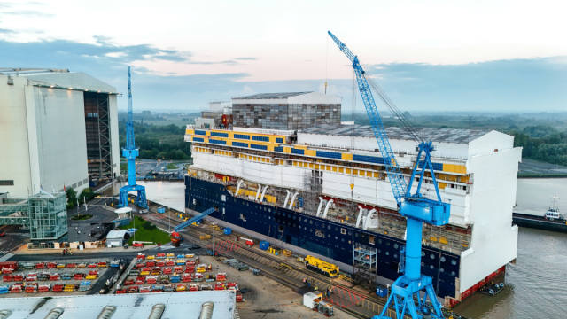 Disney Believe Reaches Major Shipbuilding Milestone