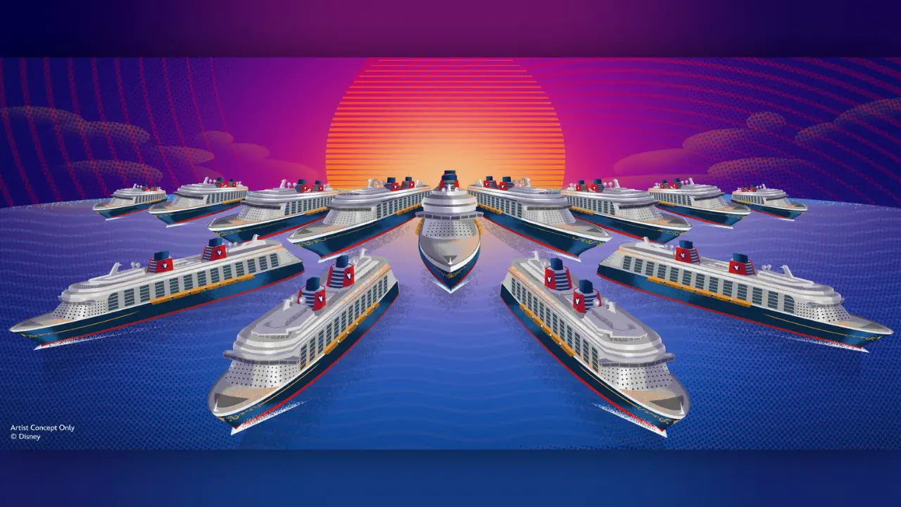 Disney Cruise Line's 13-Ship Fleet Now Arriving by 2030