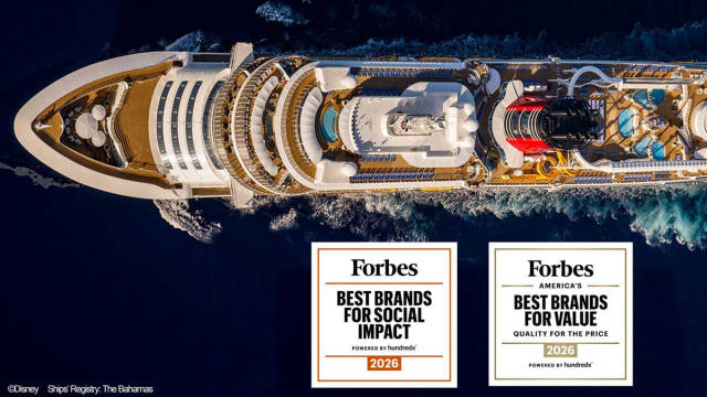 Disney Cruise Line Leads Forbes 2026 Rankings for Cruises