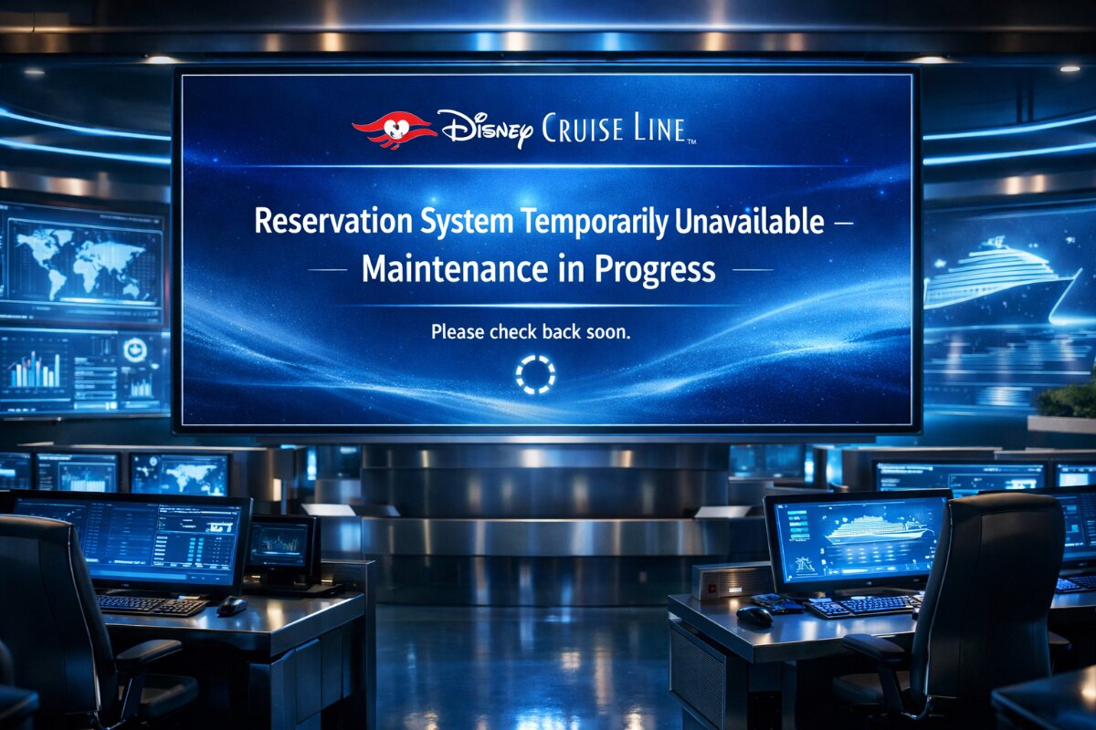 Disney Cruise Line Booking Site Down for Maintenance