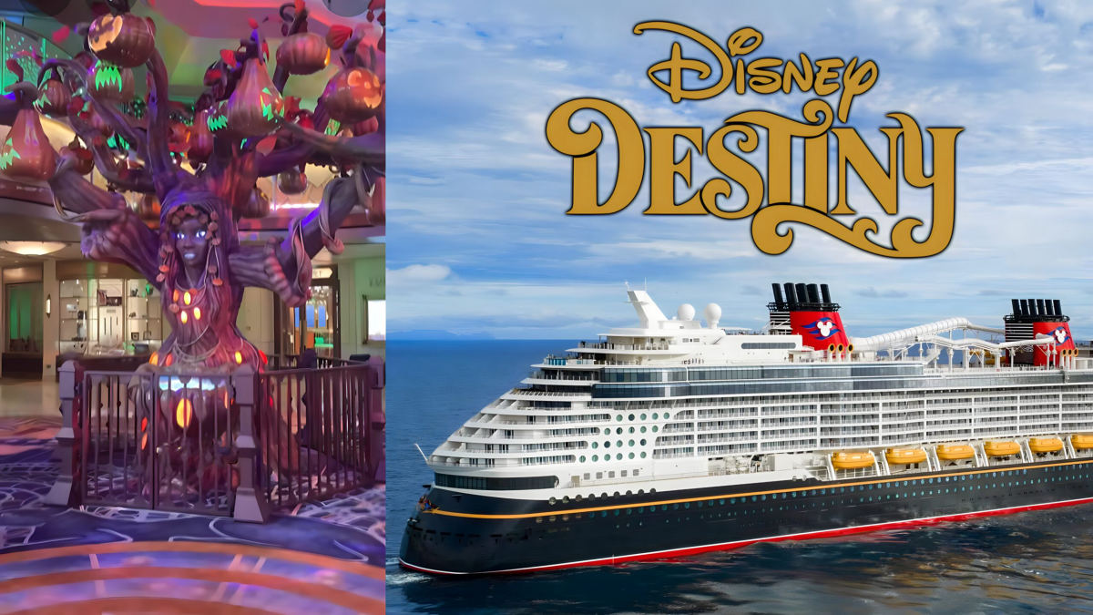 How Disney Built a Pumpkin Tree at Sea on the Destiny