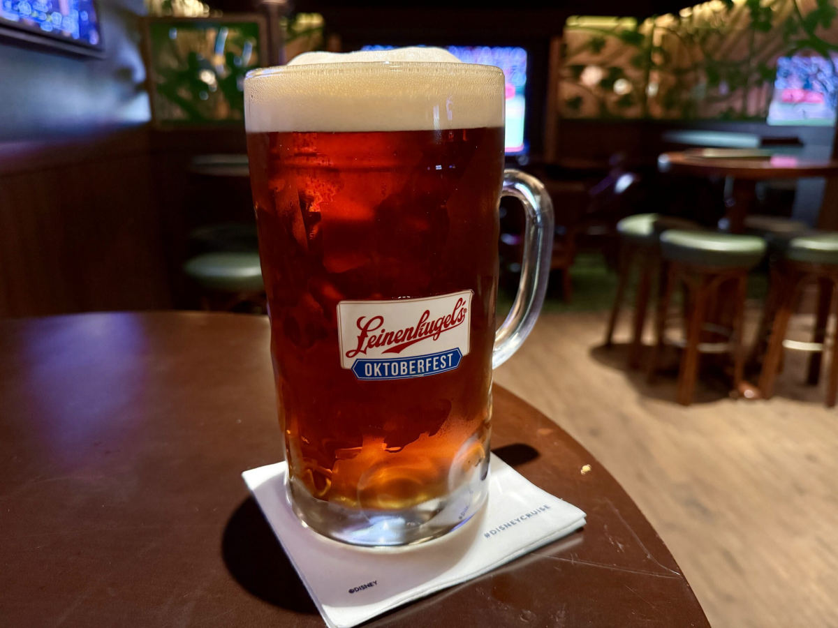 Oktoberfest Beer Mug Arrives on Disney Fantasy
