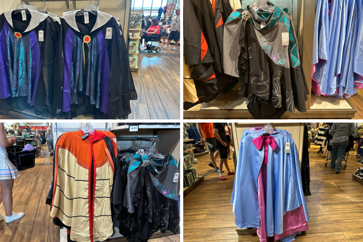 Disney Halloween Costume Capes Land at Disney Springs