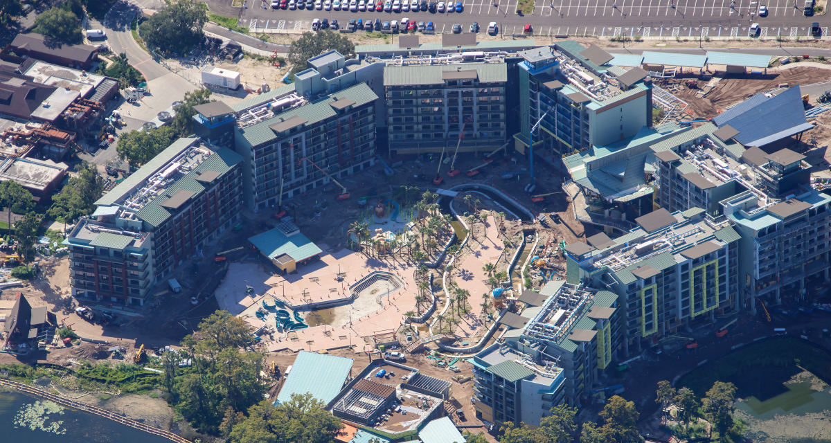Disney’s Lakeshore Lodge Takes Shape Ahead of 2027 Opening