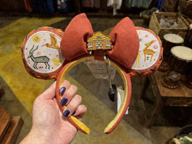 Animal Kingdom Lodge Ear Headband Now at Disney World