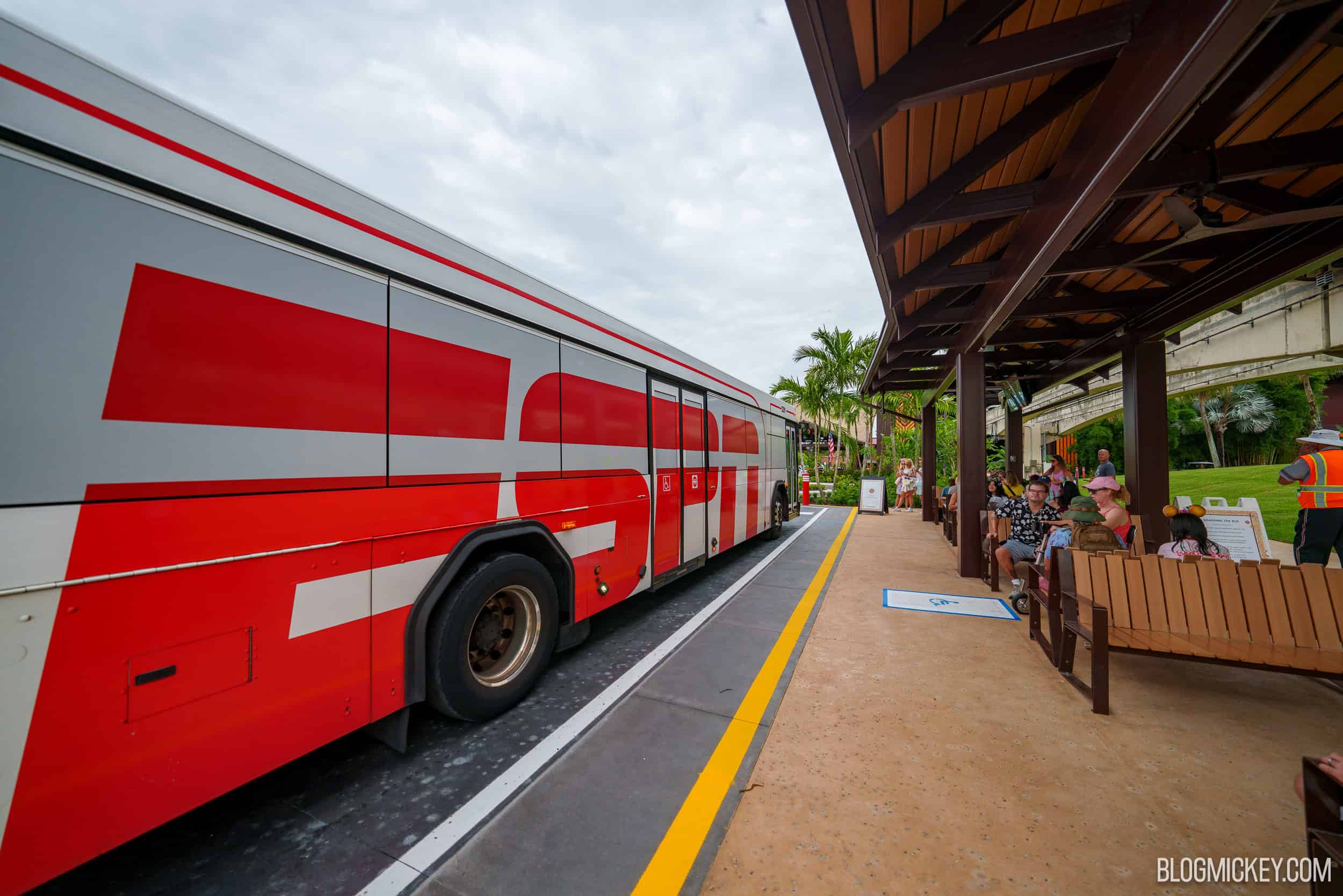 Polynesian Village Resort Debuts Its New Bus Loop
