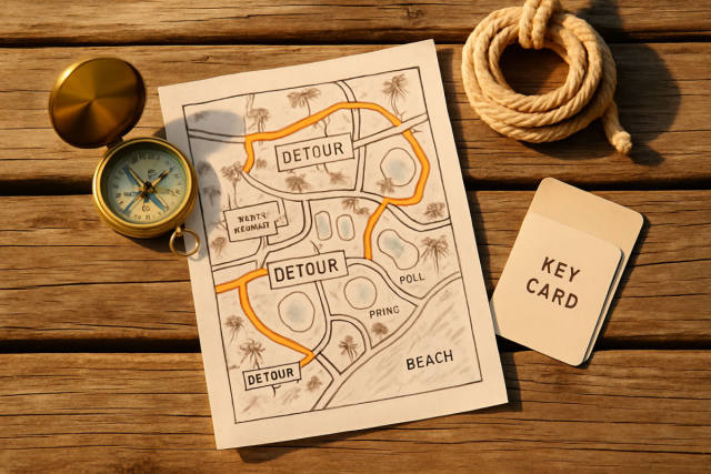 Yacht Club Resort Reroutes Guests as Construction Expands
