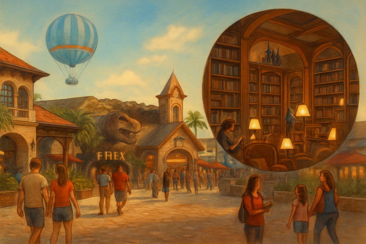 Disney Springs Fans Float a Bookstore for Empty Restaurant Space