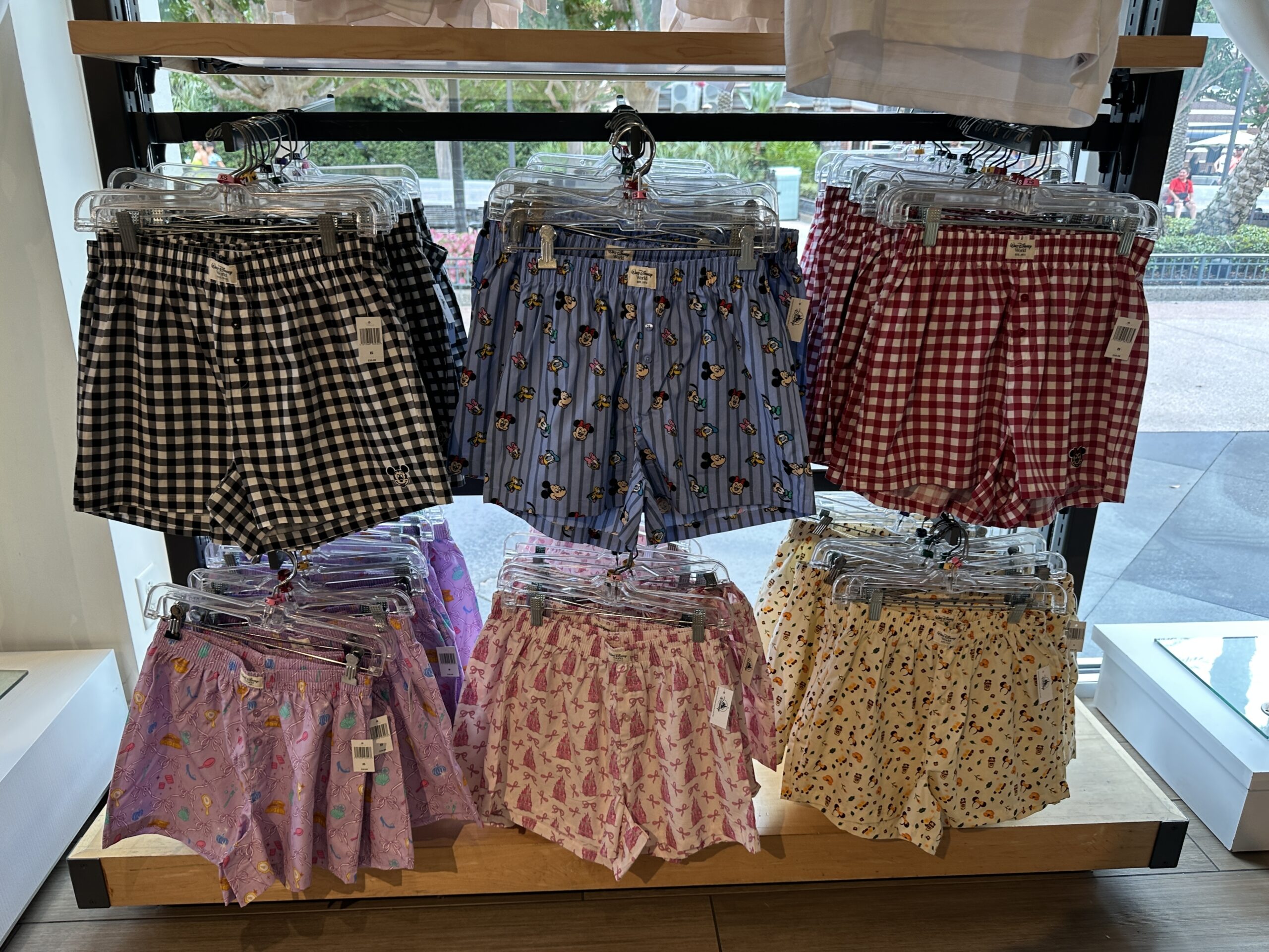 Disney Springs Now Sells Mickey & Princess Boxer Shorts