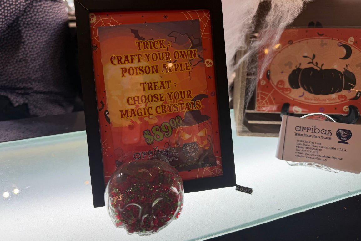 Build-Your-Own Poison Apple Arrives at Disney Springs