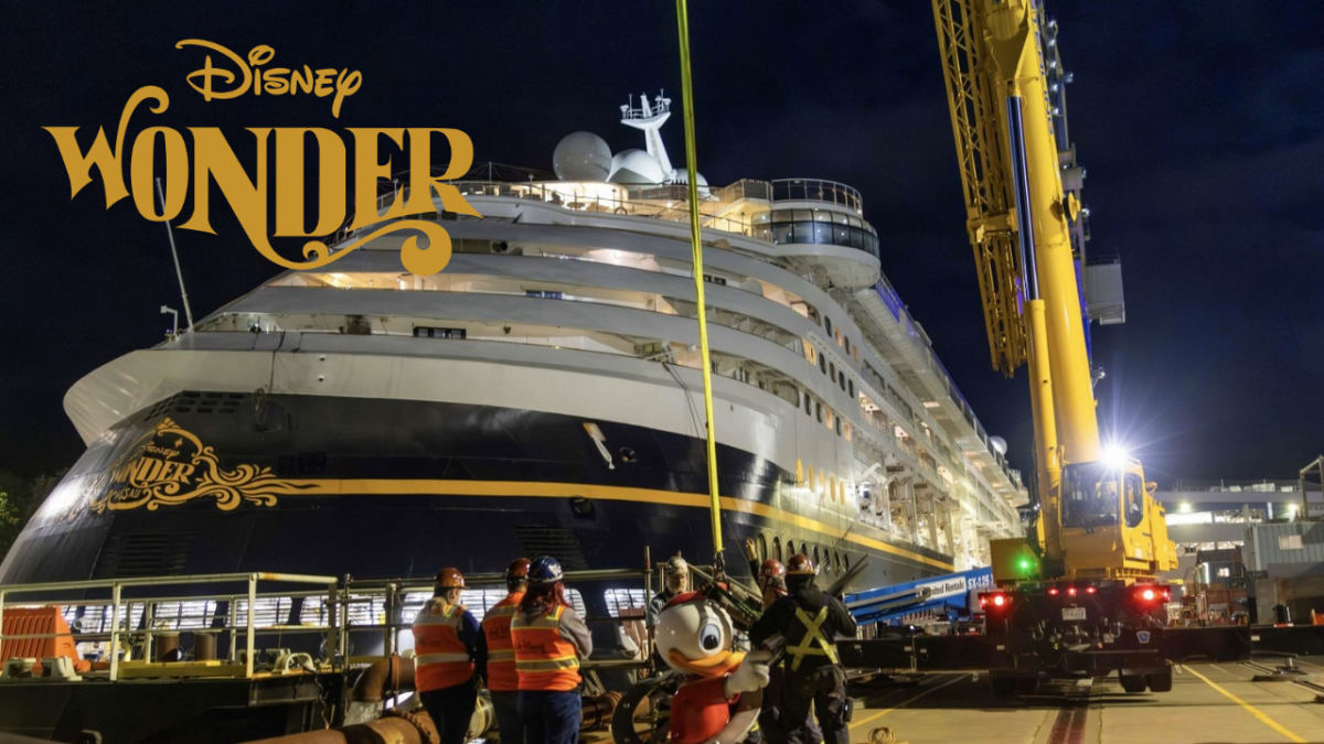 Disney Wonder Completes Two-Week Dry Dock Refresh