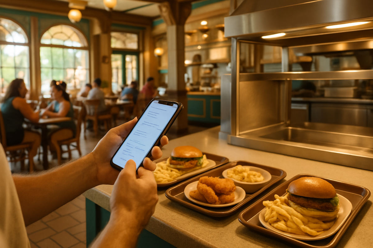 Disney World Mobile Order: Timing, Payment & Dining Plan Tips