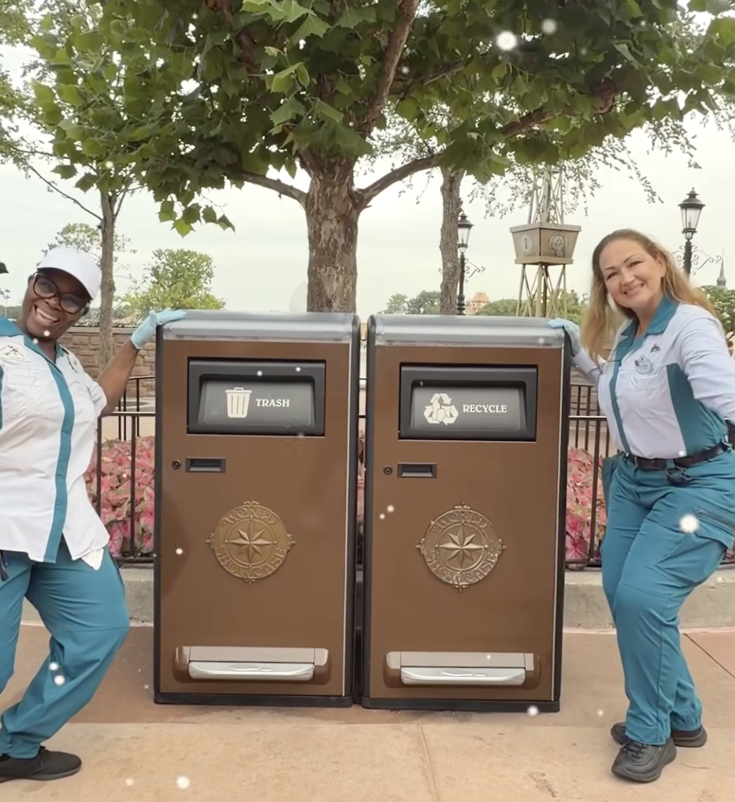 Disney World Releases How-To Video for New Solar Trash Cans