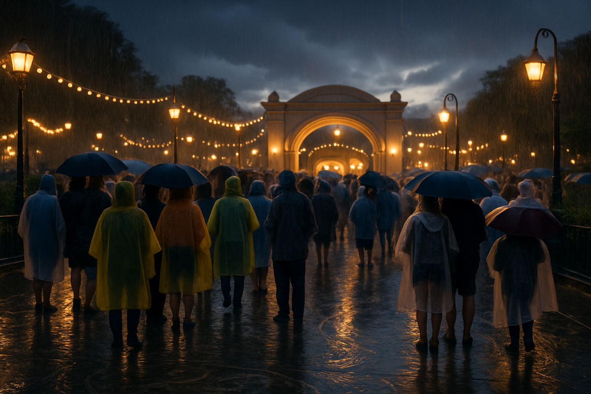 Back-to-Back Storms Flood EPCOT, Shut Down Disney World Rides