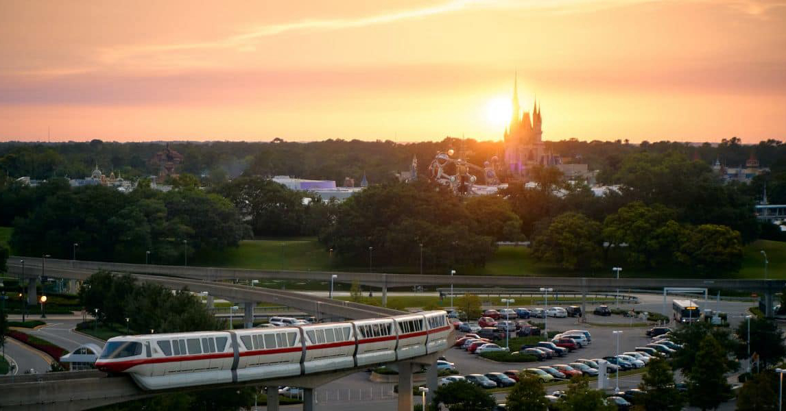 Disney World Adds New Barriers at Magic Kingdom Parking Hub