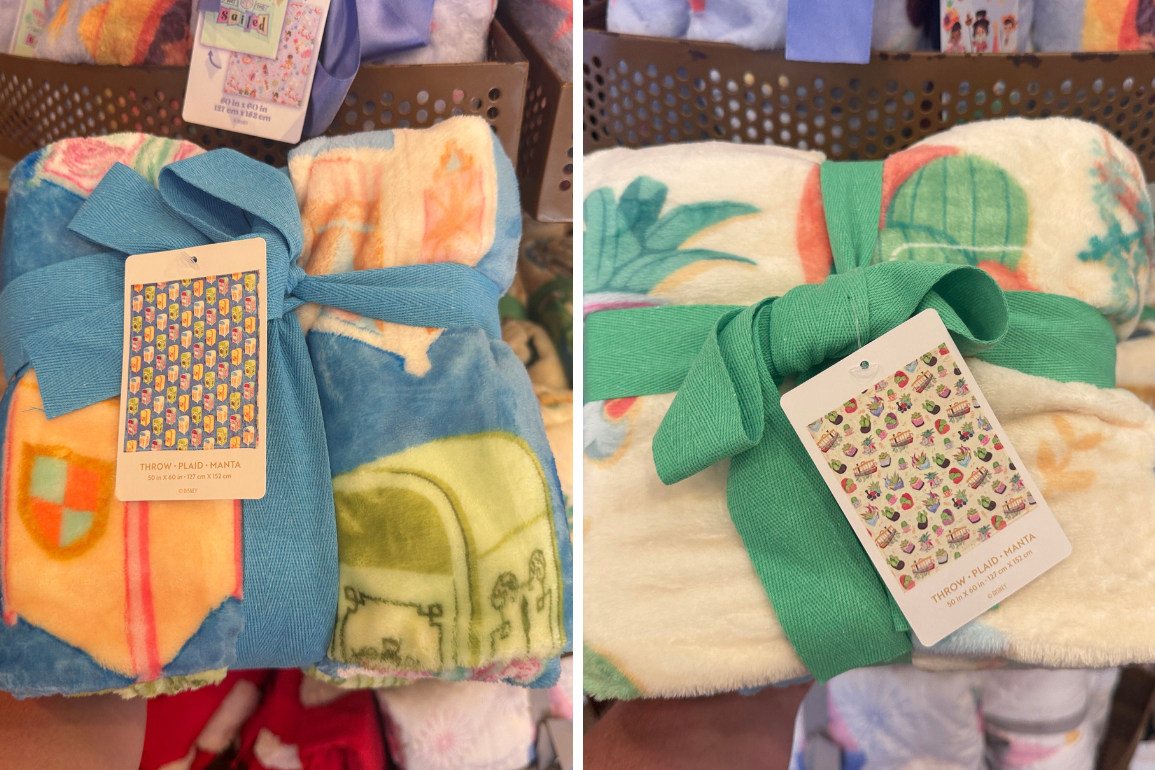 Magic Kingdom Icons Get the Cozy Treatment in Two New Blankets