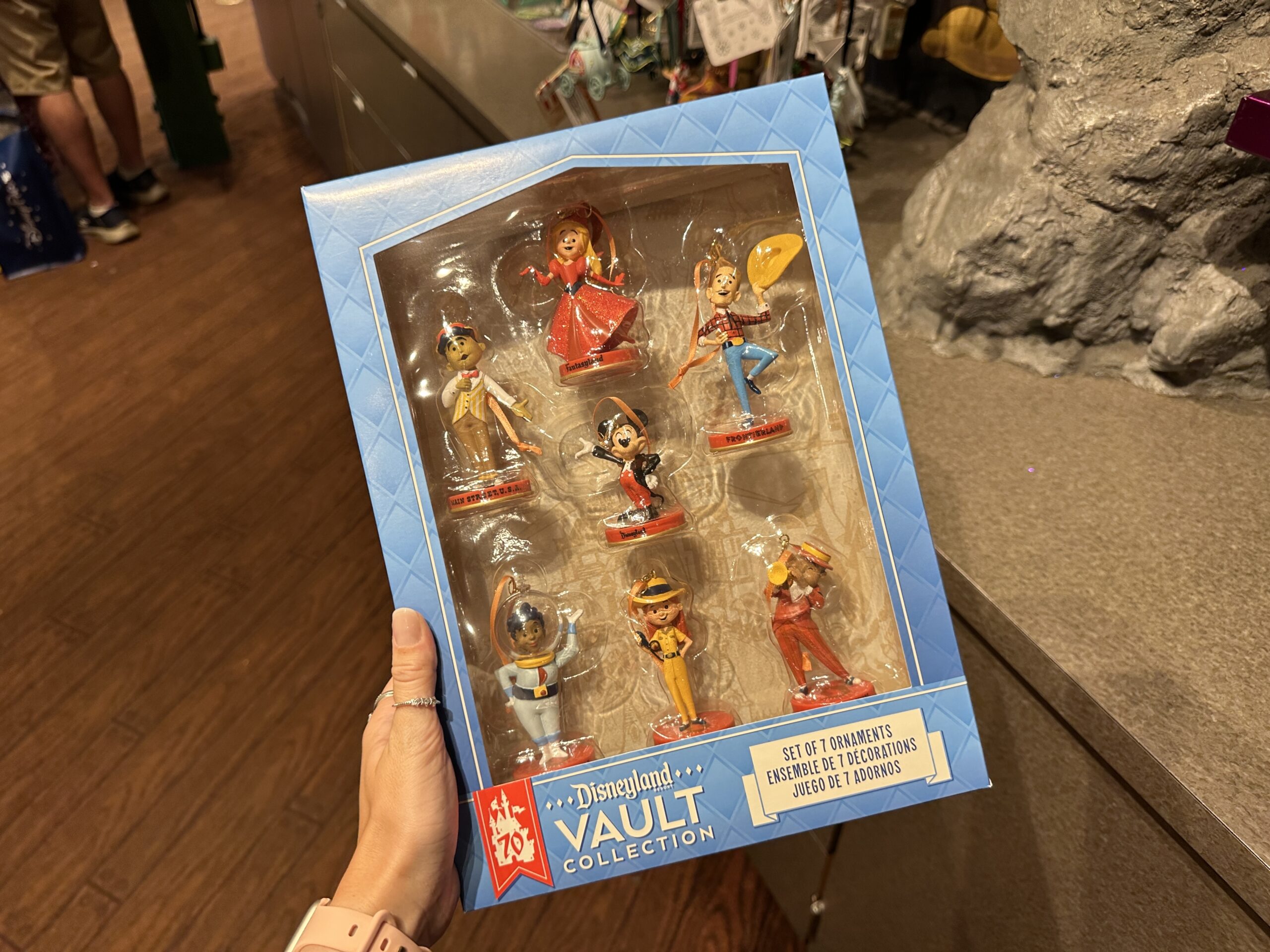 Disneyland's 70th Anniversary Ornaments Pop Up at Disney World