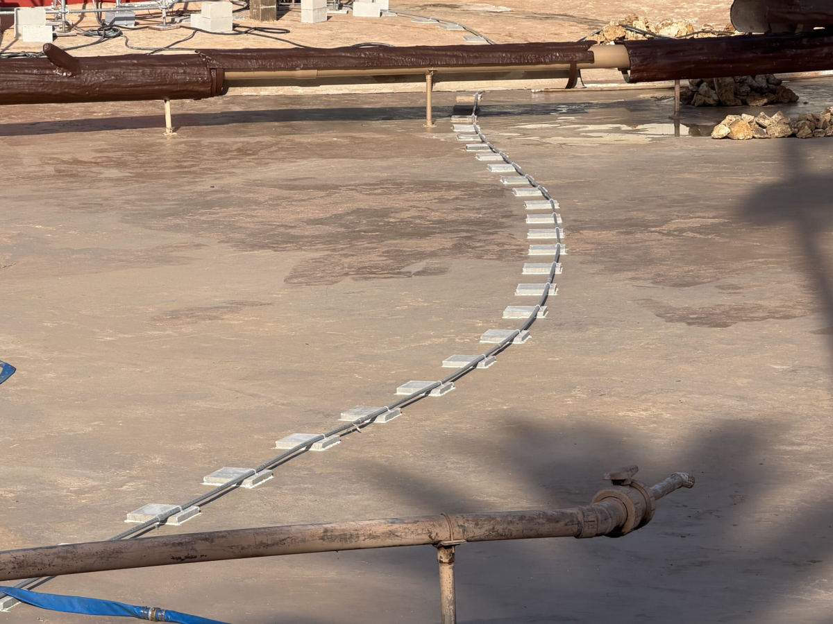New Electrical Conduit Installed in Echo Lake