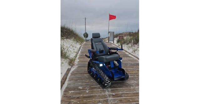Four Florida State Parks Get New Accessible Beach Track Chairs