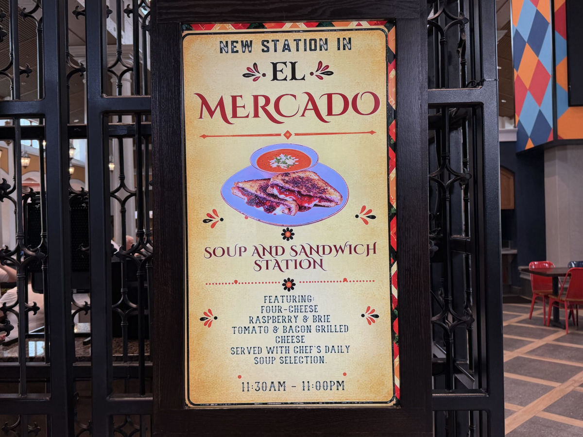 El Mercado at Coronado Springs Adds Soup & Sandwich Station