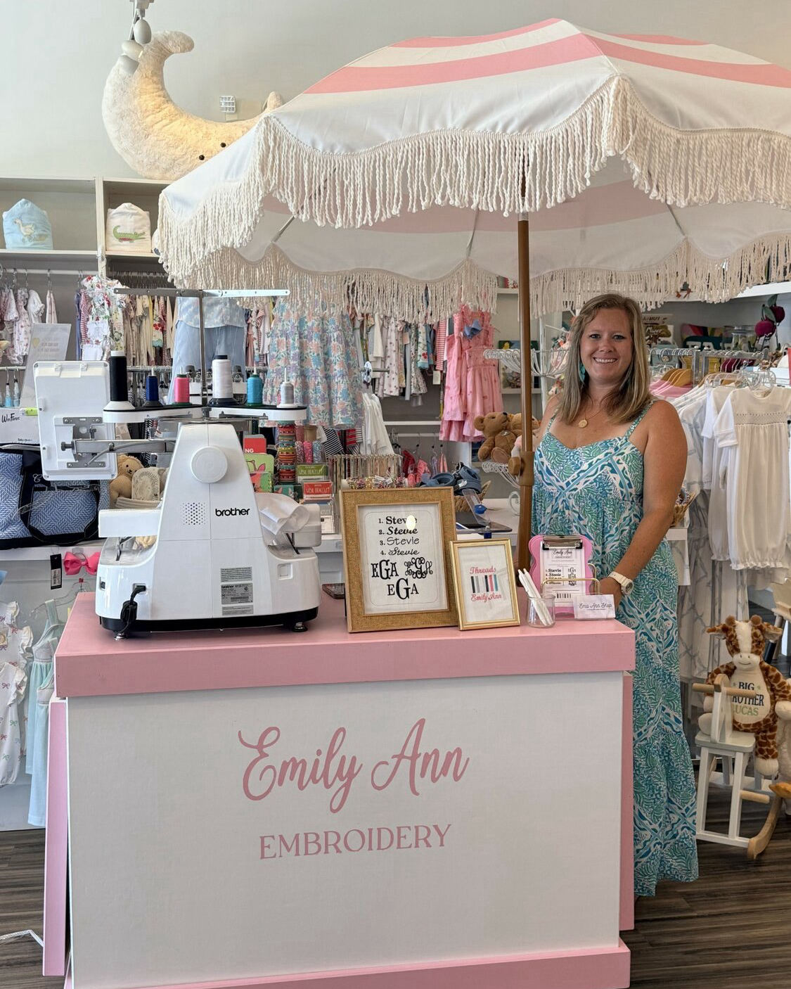 Ponte Vedra Artist Brings Live Embroidery to Local Events
