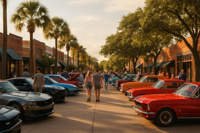 Endless Summer Showcase Brings Cars to Downtown Jacksonville