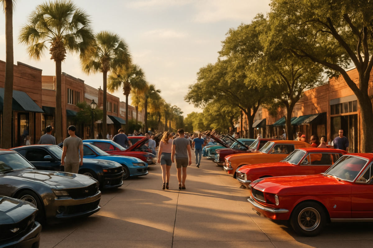 Endless Summer Showcase Brings Cars to Downtown Jacksonville