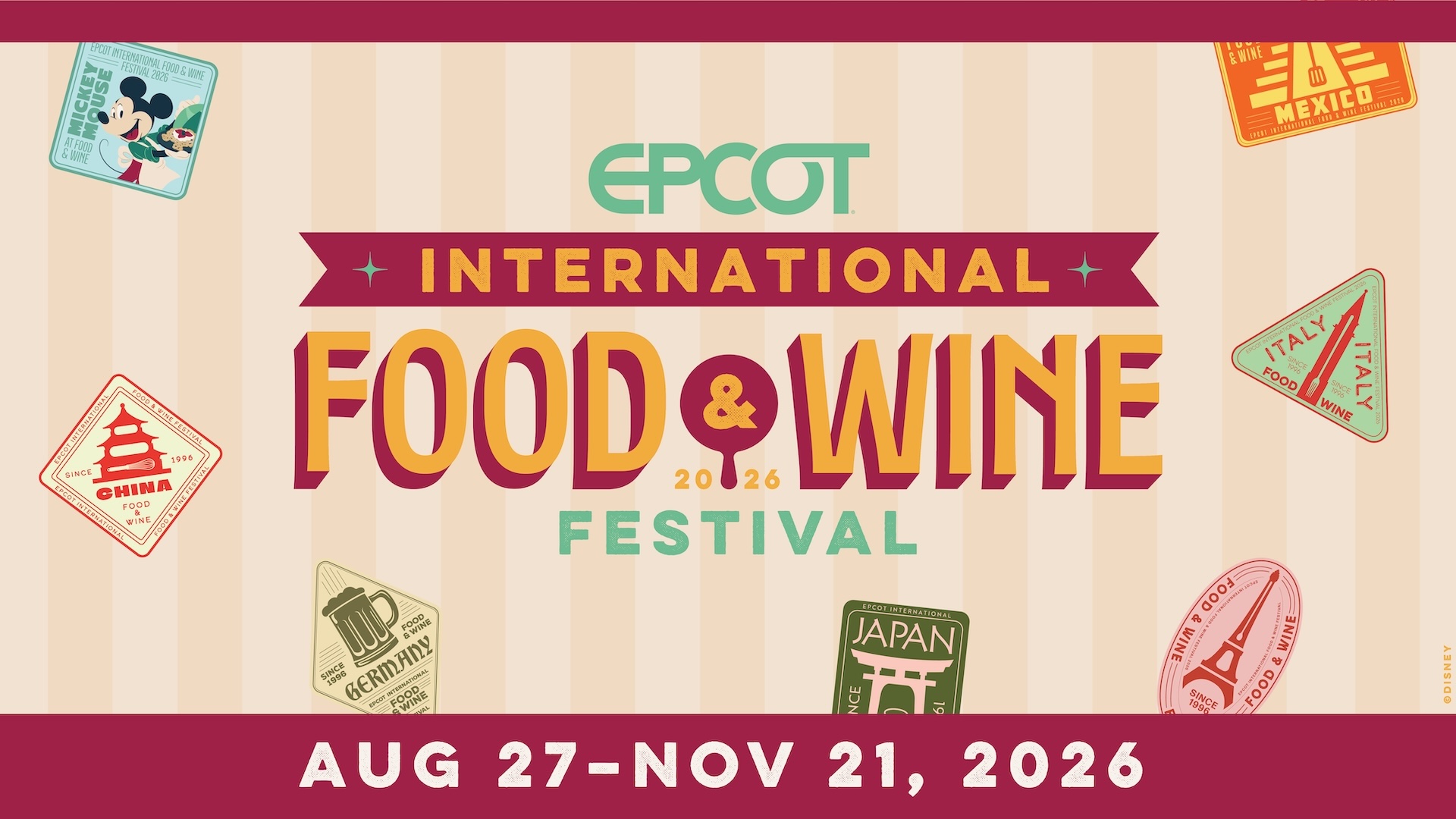 EPCOT Food & Wine Festival 2026: Dates, Food and Fun Revealed