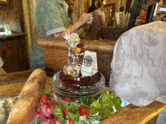 Arribas Brothers Debut $349 Chef Remy Glass Figure at EPCOT