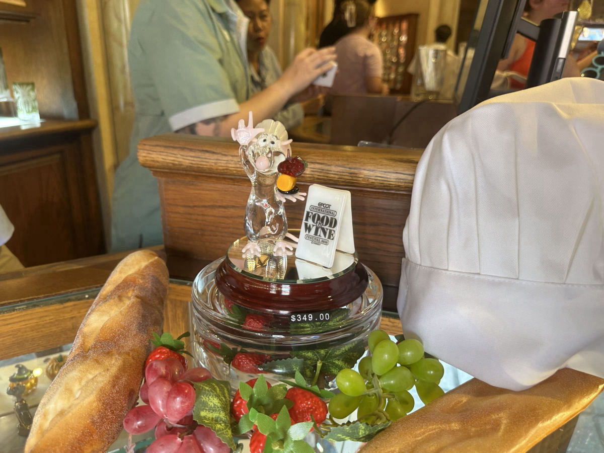 Arribas Brothers Debut $349 Chef Remy Glass Figure at EPCOT