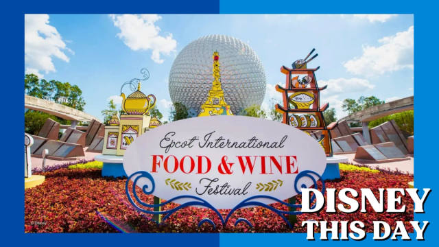 EPCOT Food & Wine Festival Marks 30 Years Since Its Launch