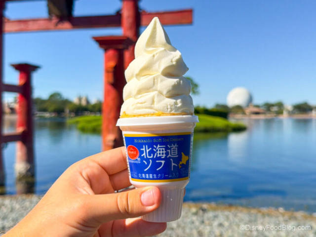 Hokkaido Soft-Serve Is Drawing Crowds at EPCOT’s Japan Pavilion