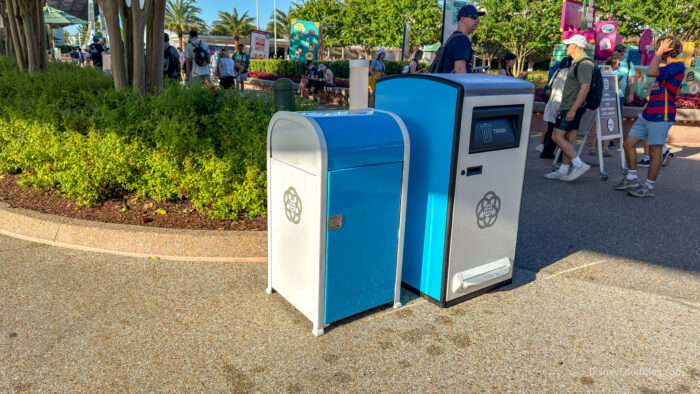 EPCOT's New Solar-Powered Trash Cans Are Spreading Through the Park