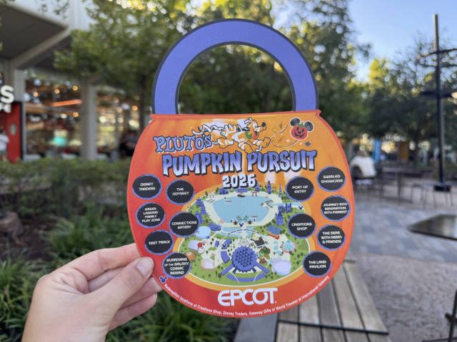 Pluto’s Pumpkin Pursuit Returns to EPCOT for Halloween