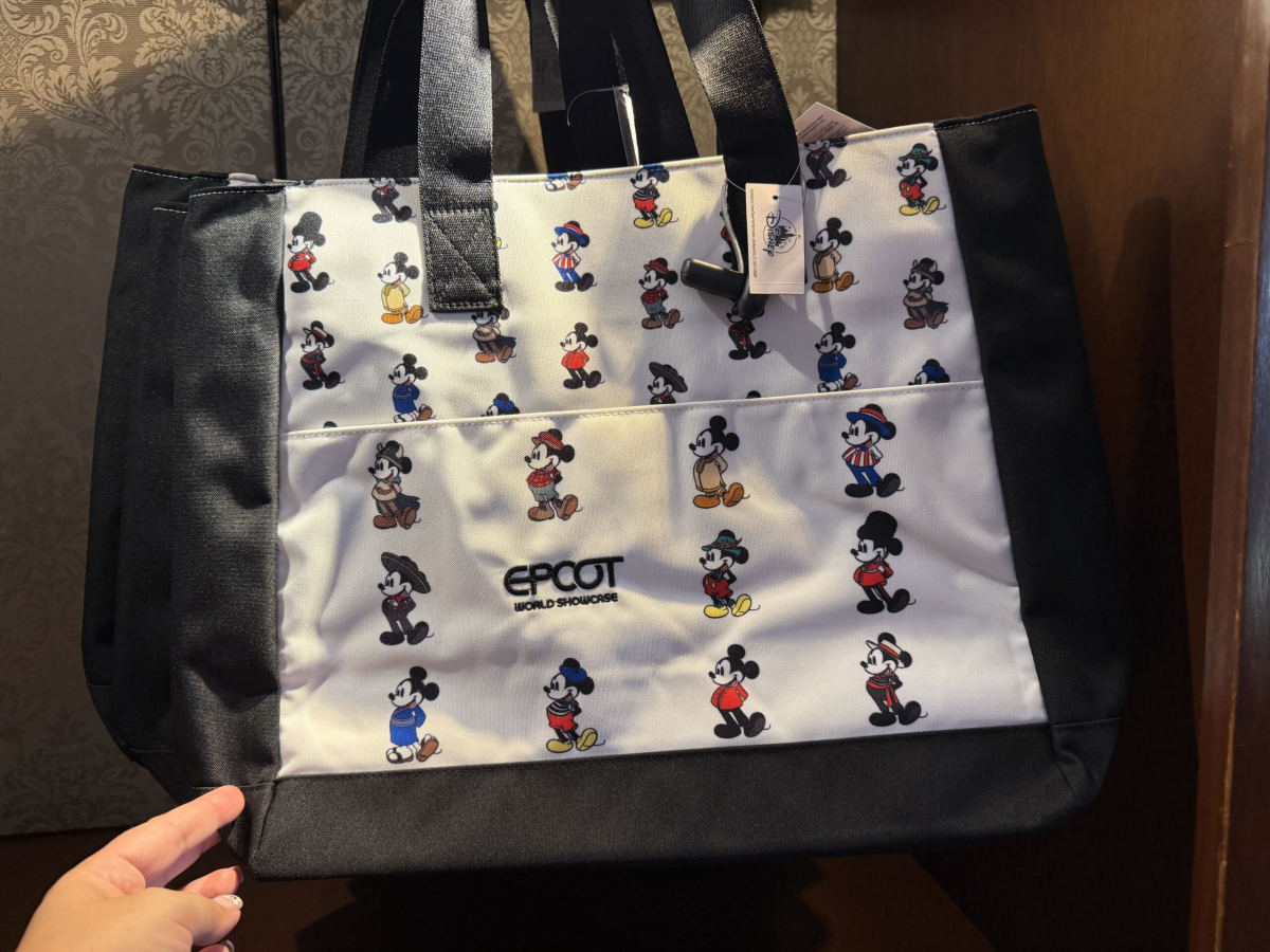 New EPCOT World Showcase Mickey Tote Bag Lands at Disney World