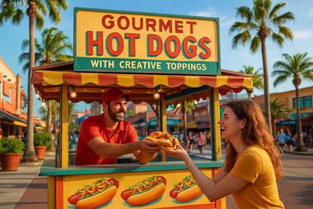 Joey Fatone's Hot Dog Spot Opens at Universal CityWalk Sept. 19
