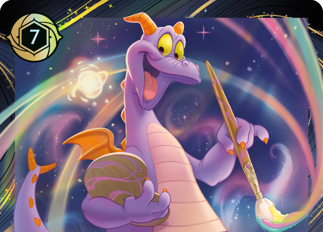 Figment Gets His First-Ever Disney Lorcana Card at EPCOT